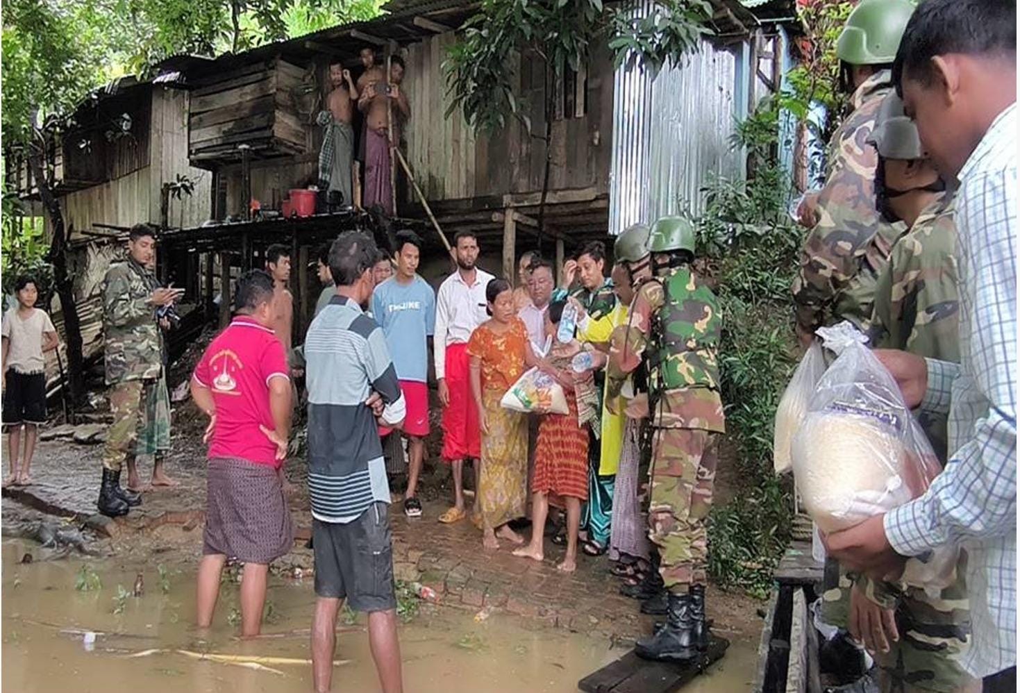 চট্টগ্রামের বন্যা পরিস্থিতিতে সেনাবাহিনী মোতায়েন, পানিবন্দি প্রায় ৪ লাখ মানুষ
