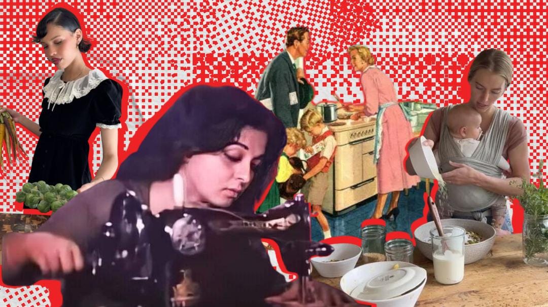 পশ্চিমা 'ট্র্যাডওয়াইফ' বা 'আদর্শ গৃহবধু' ধারণার
পেছনের রাজনীতিটা আসলে কি?
