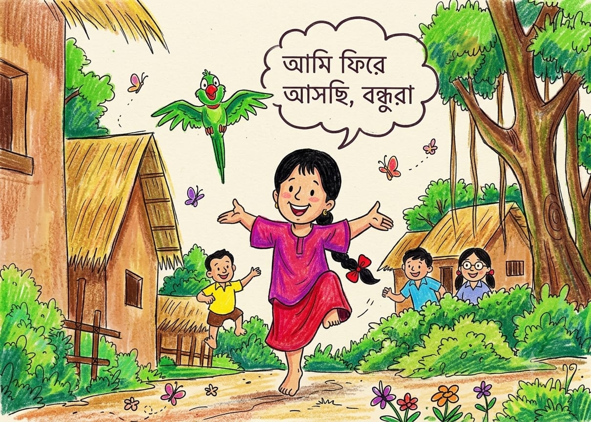 মীনা ফিরছে
